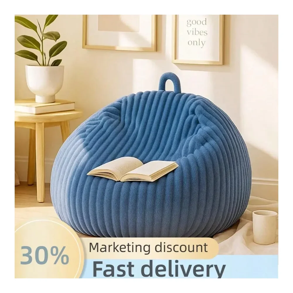 

Rabbit Fur Stuffed Animal Storage Bean Bag Chair Cover No Filler Comfy Bean Bag Cover Without Filling Or Home Bedroom Decor Org