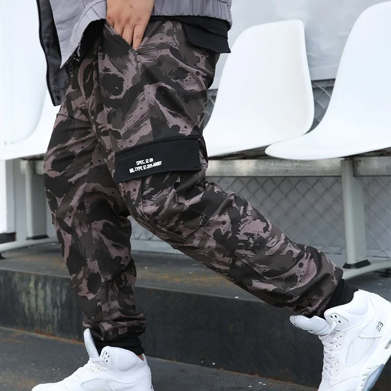 Camouflage Cargo Pants 9XL 8XL Joggers Men Trousers Plus Size Hip Hop Camo Spodnie Meskie Male Cotton Sweatpants 6XL Kargo Ropa