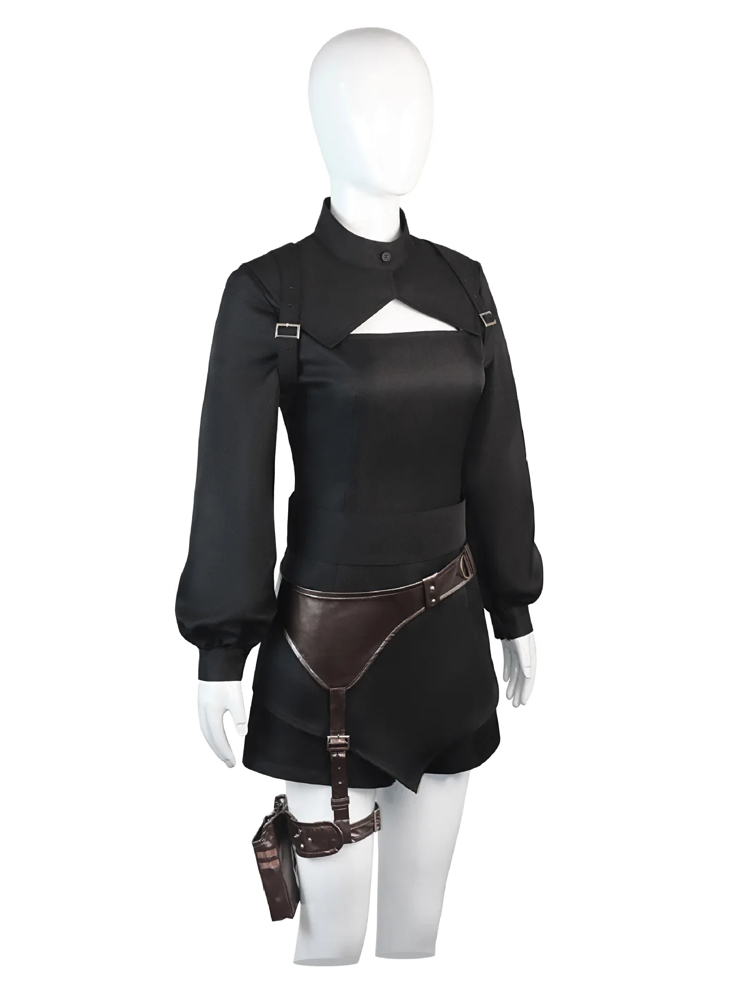 Anime YOUR FORMA Inspector Etika Cosplay Costume Girl Sexy Top Shorts Suit Uniform Halloween Carnival Party Clothes Outfit