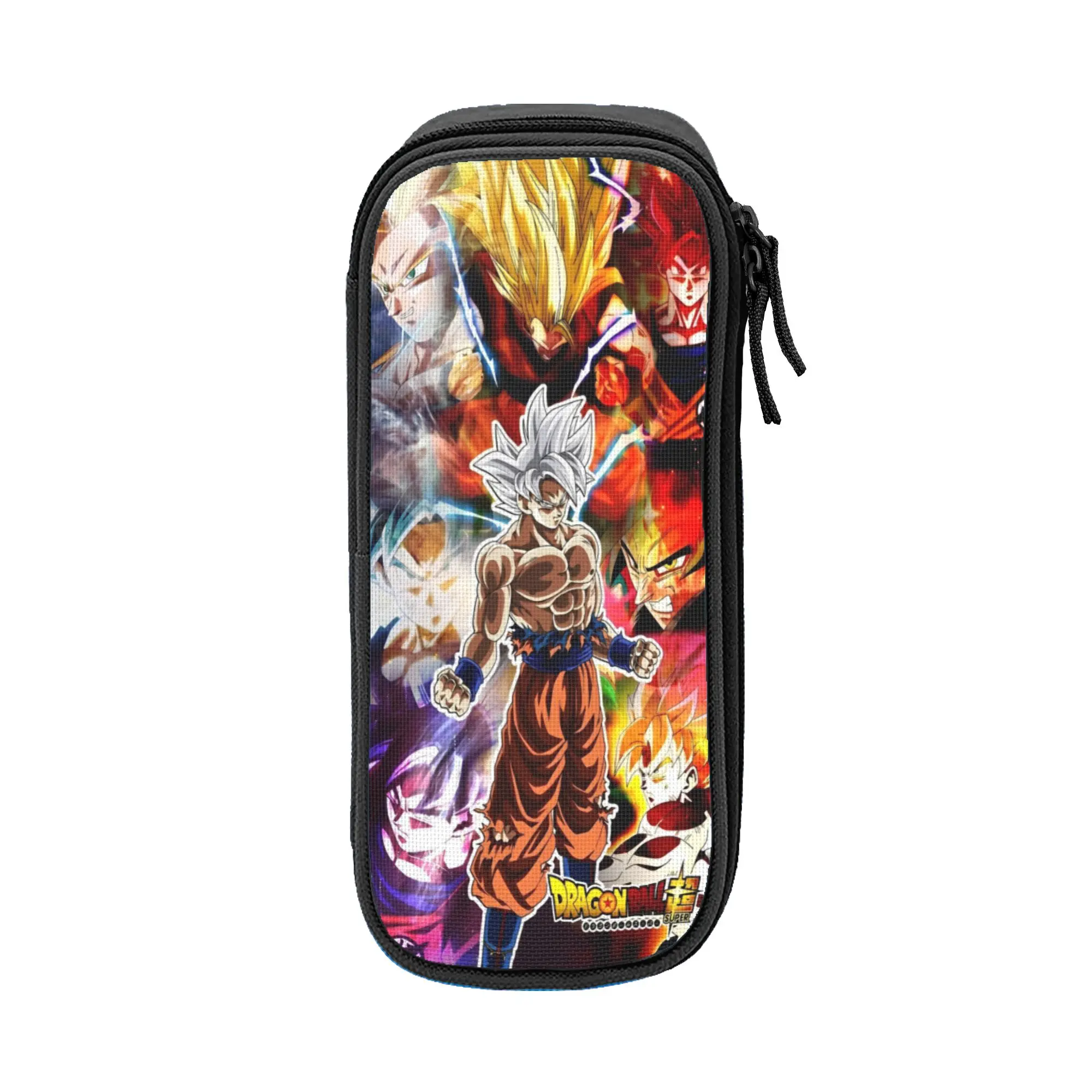 DBZ dragonballz d-dragon-ball-l Pencil Case Cute Pen Holder Bags for Student Big Capacity School Supplies Zipper Pencil Pouch