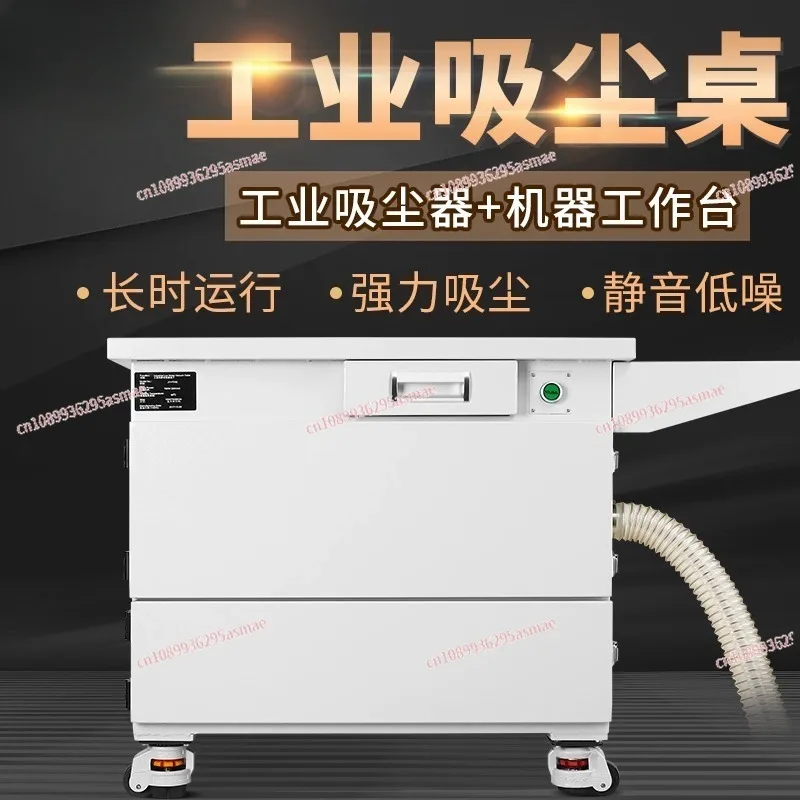 

Heavy-Duty Sanding Dust Extractor Table - Industrial High-Power Vacuum Workbench, Mobile Operating Platform & Portable Cleaner