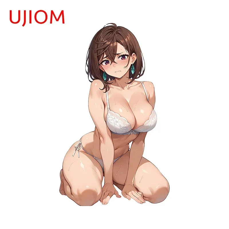 UJIOM For Momo Ayase Anime Wall Stickers Hentai Girl Position Graffiti Decals Waterproof Computer Refrigerator Decoration