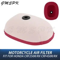 Filtro de aire de espuma doble para motocicleta todoterreno apto para Honda 17213-MKR-A00 CRF250R RX CRF450R RWE CRF 250 450 R 2017-2020 2019 2018
