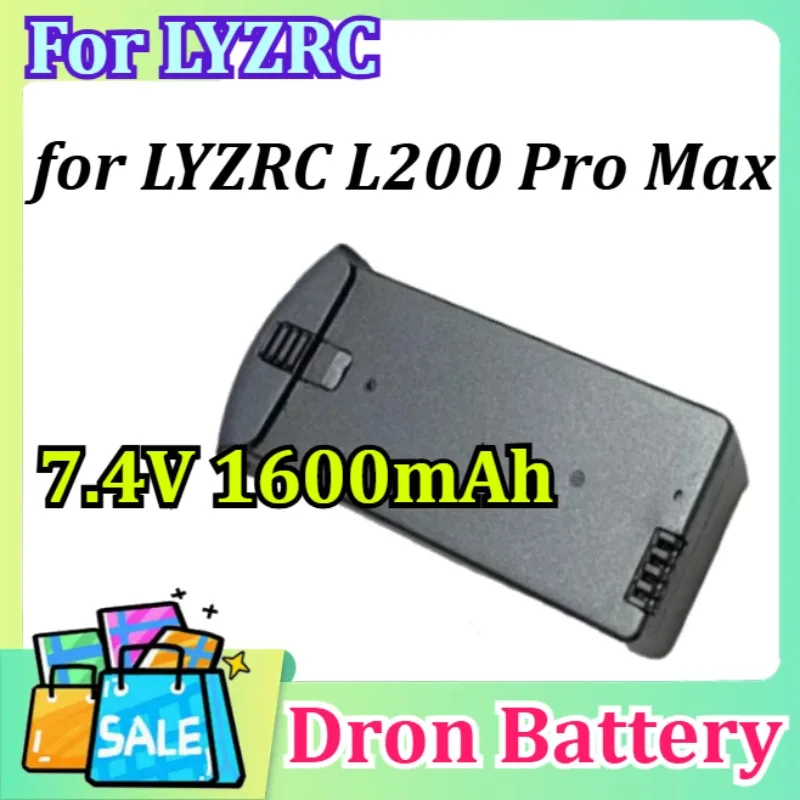 Newly Upgraded 7.4V 1600mAh for LYZRC L200 Pro Max RC Quadcopter Spare Battery Dron Parts Accessories High Quality