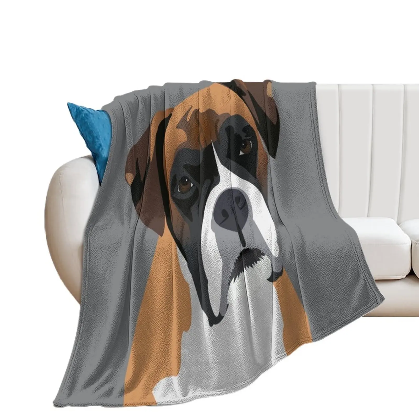 Boxer Throw Blanket Quilt Giant Sofa Blankets