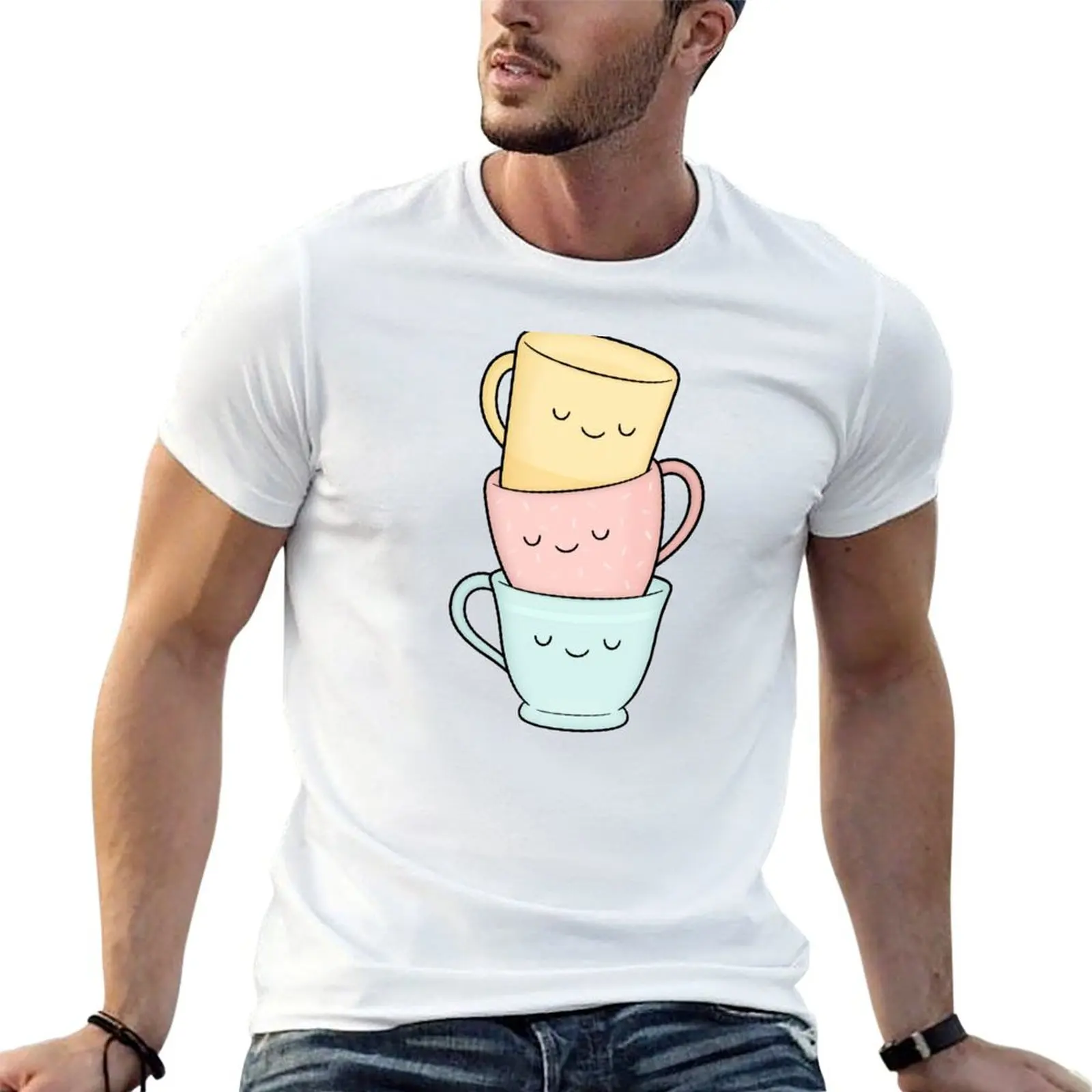 Tea (Cup) Party T-Shirt Dry Fit Athletic Short Sleeve Shirt