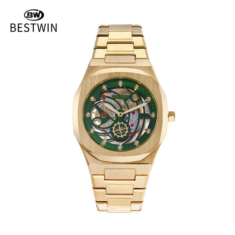 Men's Luxury Quartz Watch with Luminous Hands