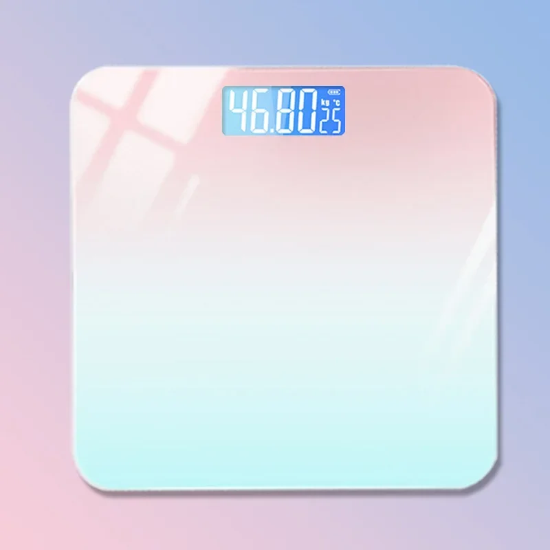 Home Rechargeable Weight Scale Body Fat Scale Adult Gradient Human Scale Precision Health Scale Electronic Scale Rechargeable