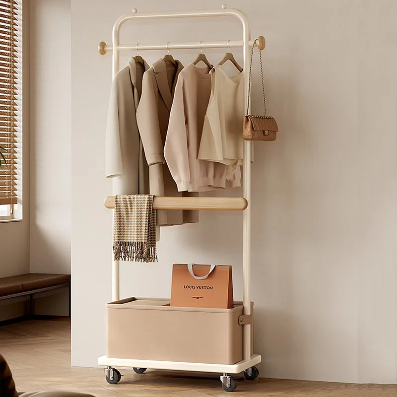 

Organizer Open Coat Racks Clothes Storage Bedroom Floor Coat Racks Display Evening Dress Porte Manteau Living Room Furniture