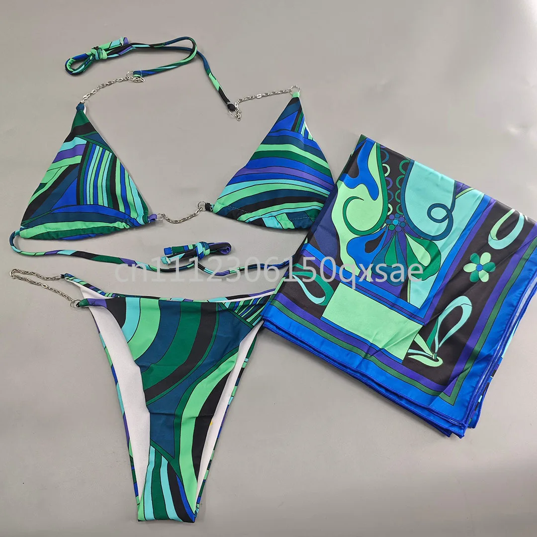 scarf bikini