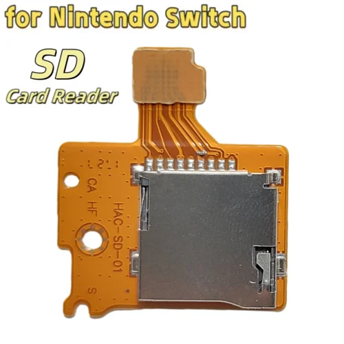 Imagen 1 del producto Lector de tarjetas SD de 1 a 20 piezas para Nintendo Switch, pieza de repuesto de puerto de lector de tarjetas SD