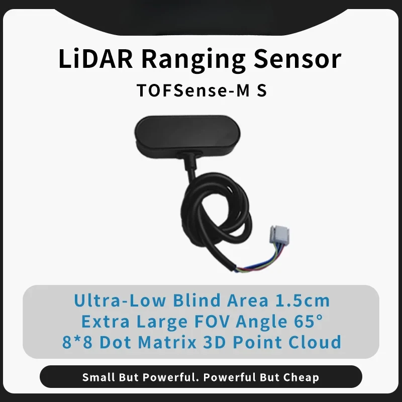 TOFSense-M S LiDAR Ranging Sensor Range Finder Laser Radar Module 3D FOV 65° 8*8 Point Array UART CAN STM32 APM/Pixhawk
