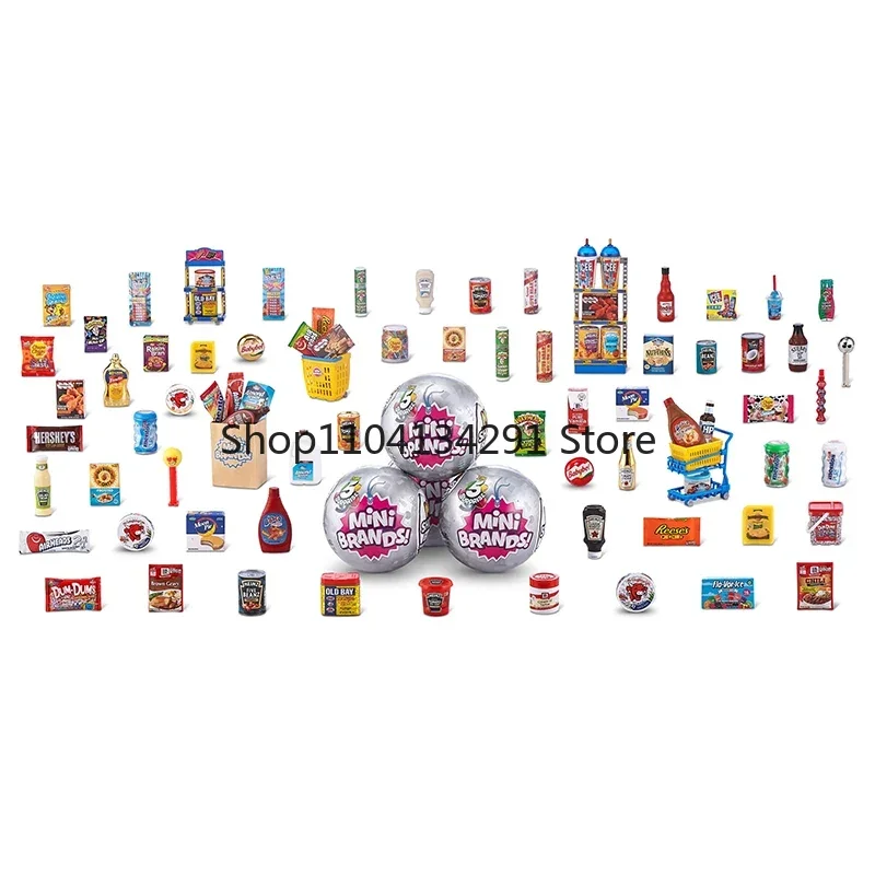 ZURU 5 مفاجأة الماركات الصغيرة تحصيل كرة كبسولة غامضة سلسلة 2/سلسلة 3 ألعاب قابلة للجمع حلية هدايا عيد الأطفال #4