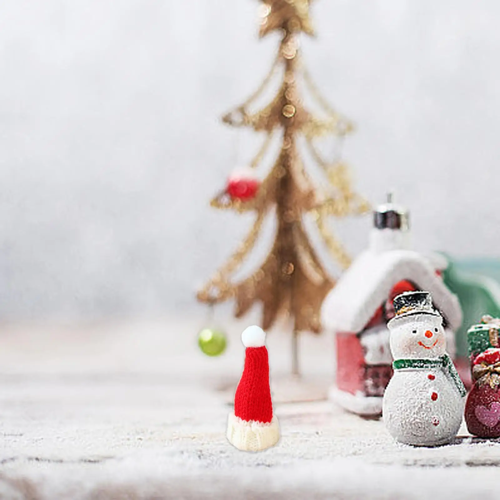 

Christmas Hat Decoration Indoor Red Hanging Pendant for Home Office Bedroom