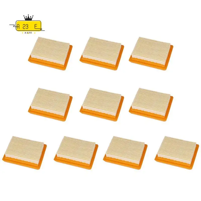 A23E-10 Pieces Brush Cutter Air Filter Replacement For FS120/200/250 Brush Cutter And Lawn Mower
