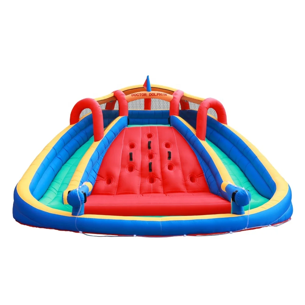 

For Large Bouncer Castle Double Water Slide With Pool Jumping Castle For Sale Water Gun Accessories