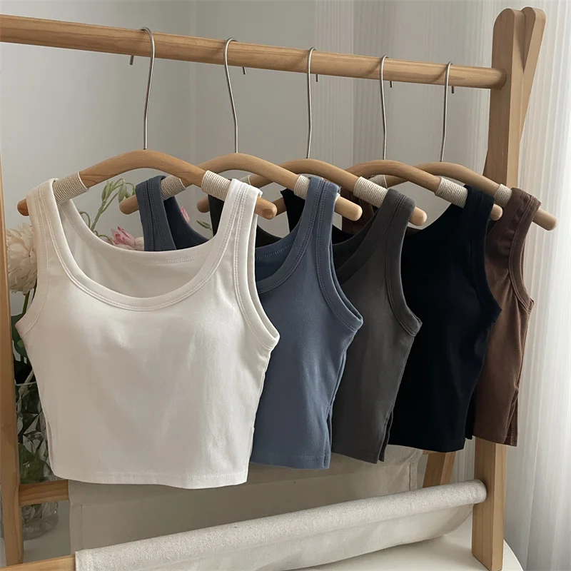 Spor débardeur femmes ort Sle vêtements intérieurs vêtements chauds coupe ajustée sans coussin de poitrine trajet Sle Faion 2025 automne nouveauté