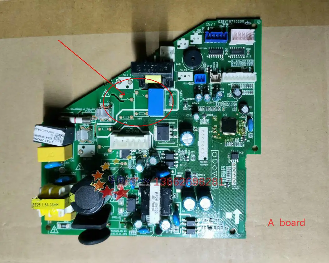 New midea motherboard KSA-KT3FR80G EU-KFR70G/BP3N1Y-AB.D.11.NP1-1 CE-KFR90G/N1Y-AB (0515) 17122000007716 17122000047716