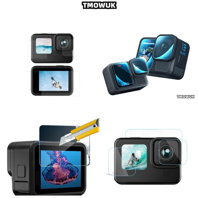 

For GoPro Hero 13 Reliable 9H Hardness Glass Protection