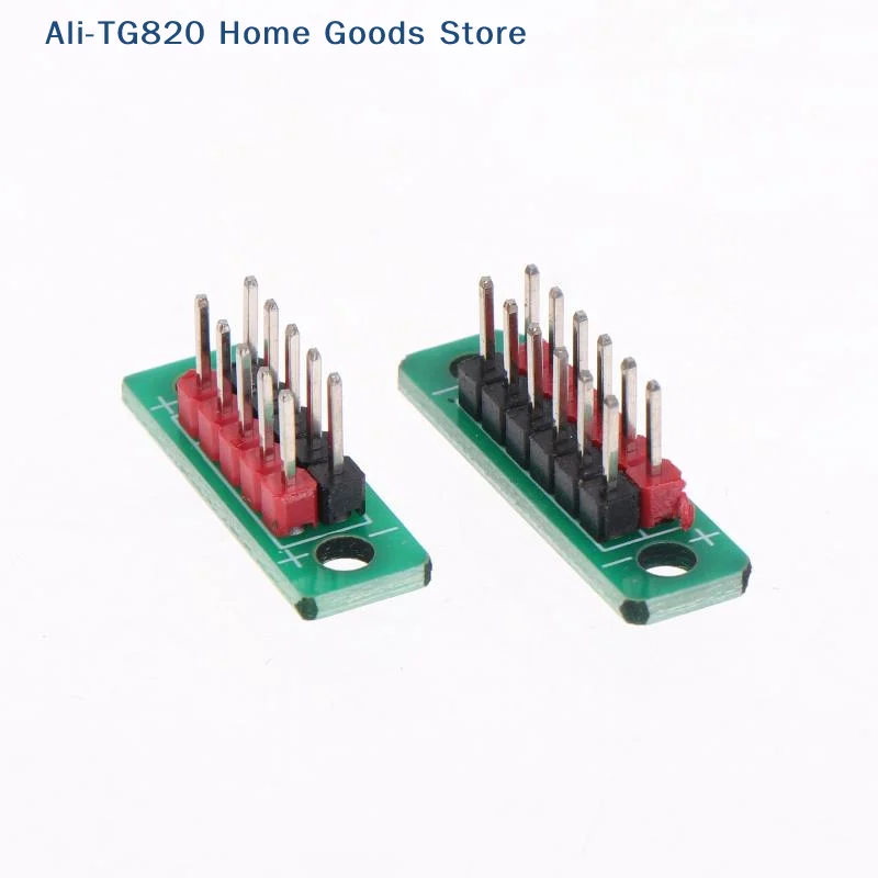 [TG820]1/5Pcs Terminal Block Pin Header Socket Pitch 2.54mm 2-Row 5P / 6P Pin Distribution Board / Wire Transfer Board
