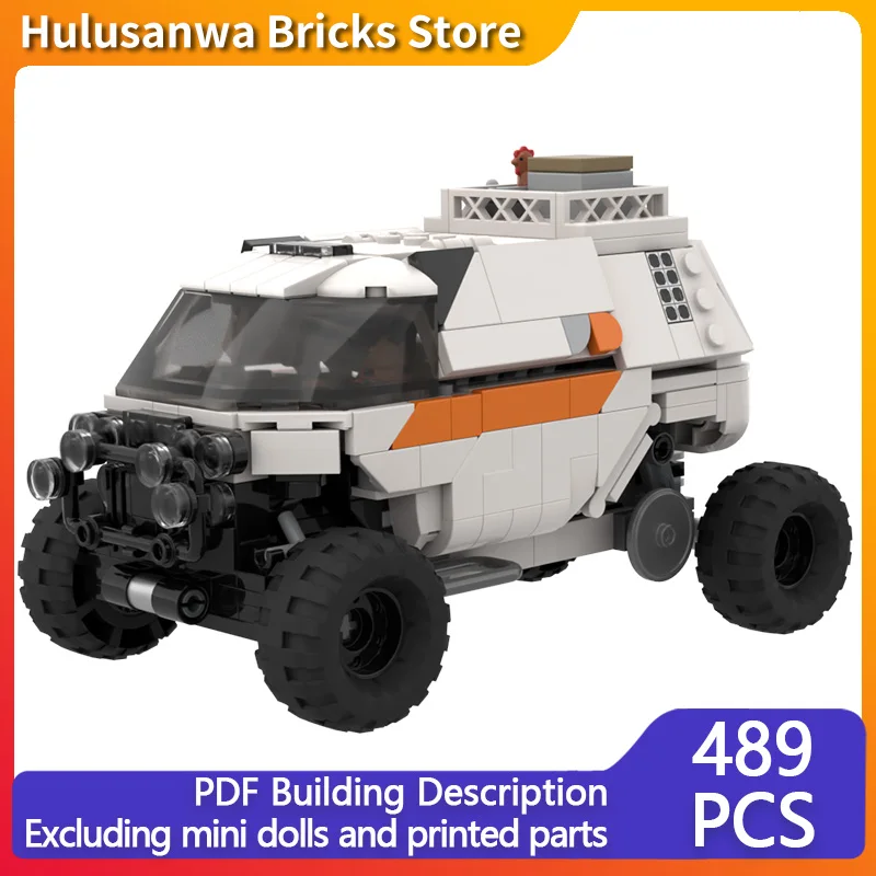 

Popular Movie Model MOC Building Bricks Surface Exploration Vehicle Modular Technology Gifts Holiday Assemble Children Toys Suit