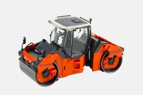 Collectible Alloy Model NZG 1:50 Scale Hamm HD+ 120i VIO-2 HF Road Roller Compactor Engineering Machinery Diecast Model Toy 1086