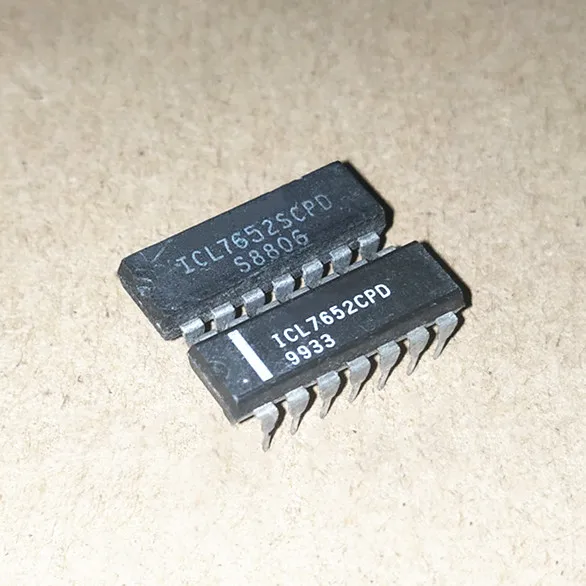 2 puces IC de Circuit intégré ICL7652SCPD DIP-14