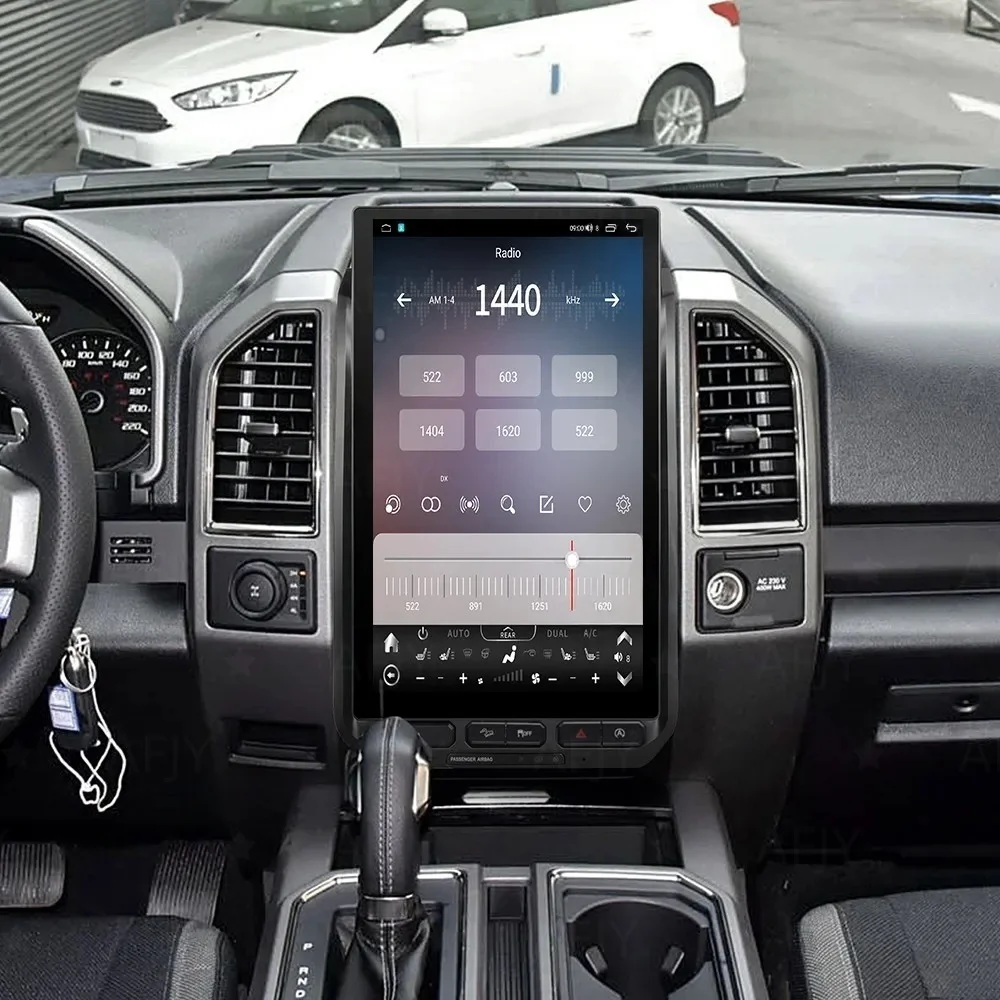 15,6-Zoll-Android-Autoradio für Ford Raptor F150 F250 2015 2016 2017 -2022 Touchscreen Auto WIFI Wireless Carplay GPS-Navigation