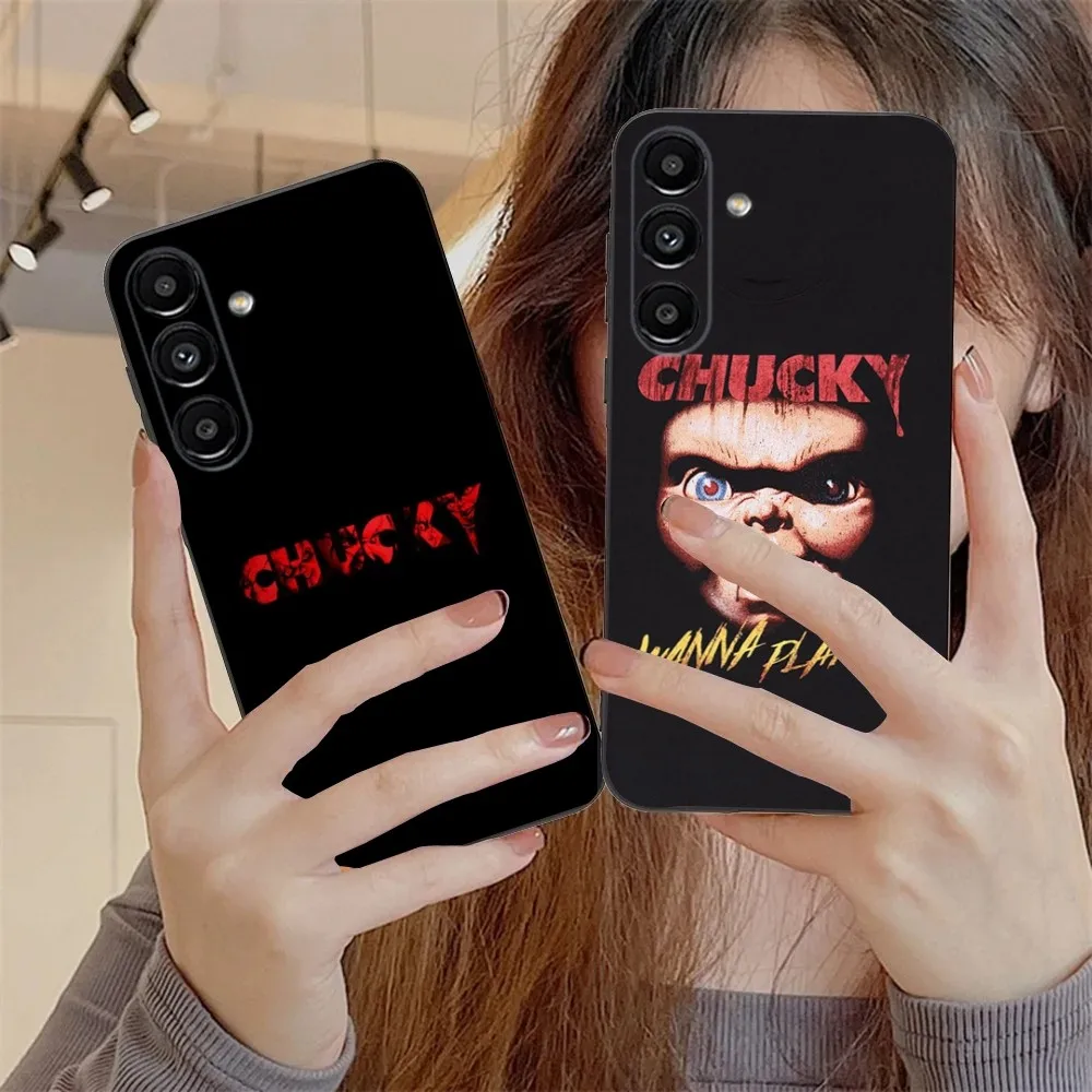 

Chucky H-Horror M-Movie Phone Case For Samsung S24,S21,S22,S23,S30,Ultra,S20,Plus,Fe,Lite,Note,10,9,5G Black Soft Cover