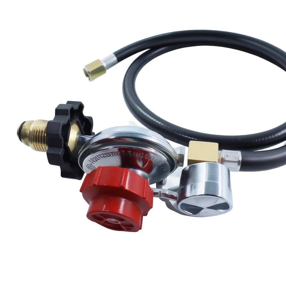 Adjustable 30 PSI Regulator Valve Designed for POL Inlet Gas Applications Aluminum for Alloy 15 cm x 15 cm x 15 cm