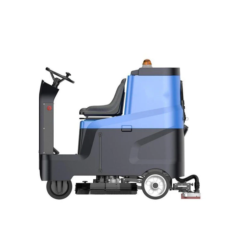 Factory Wholesale Cleaning Equipment OEM/ODM 140L Industry Commercial Ride On Floor Scrubber Drier view 4