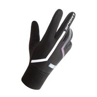 Windproof Plush Winter Warm Gloves Touch Screen Thickened Snowboard Ski Gloves Waterproof Thermal Snow Gloves For Women Man