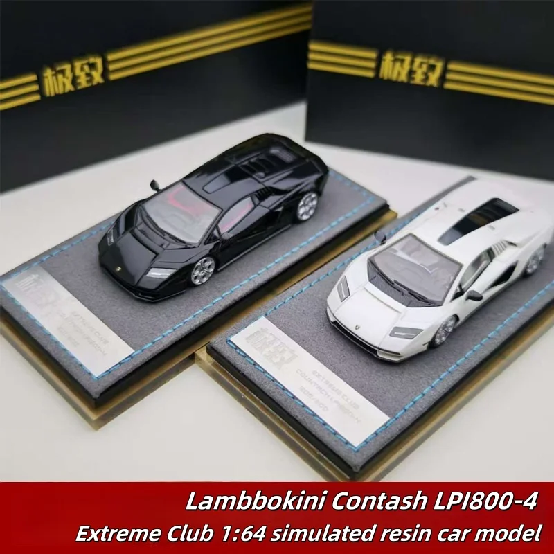 

1:64 Lambbokini Contash LPI800-4 Модель автомобиля из литой смолы Big Bull, игрушка в подарок для мальчика, коллекционное украшение для взрослых.