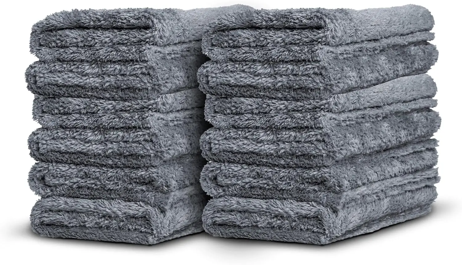 

Набор из 12 ультрамягких полотенец из микрофибры премиум-класса для детейлинга авто, 480 г/м², безопасны для мойки автомобилей и сушки домашних животных (40x40 см)