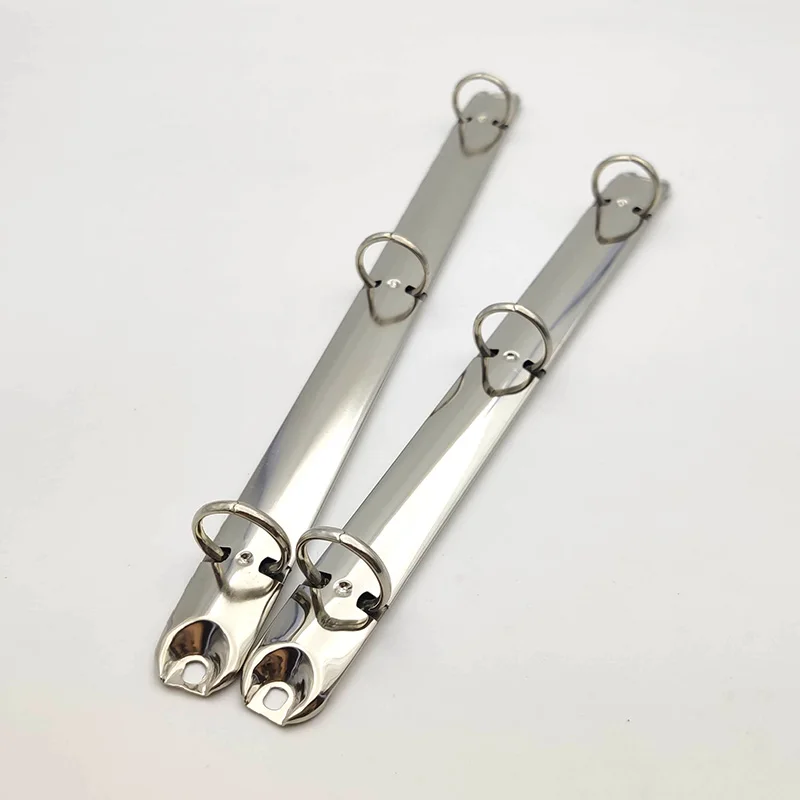 240cm/280cm 3 Holes Metal Spiral Binder 3 Rings Binding Clips For Diary Notebook Planner Personal Binder Clip File Folder