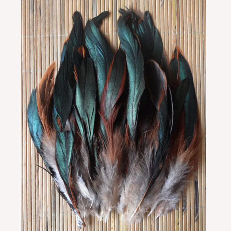 12.5-20cm Feather Decoration Performance Stage Clothing Mask Feather DIY Accessories 50 root per Pack