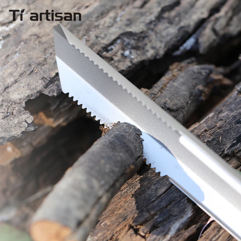 Titanium Serrated Camping Shovel 6