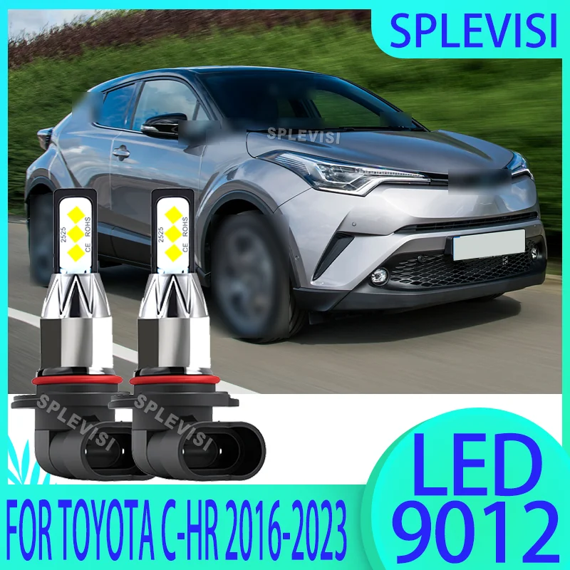 

Advanced 9012 LED Headlights - Featuring 2525 CSP Chipset 12v 60w 6000lm For Toyota C-HR 2016 2017 2018 2019 2020 2021 2022 2023