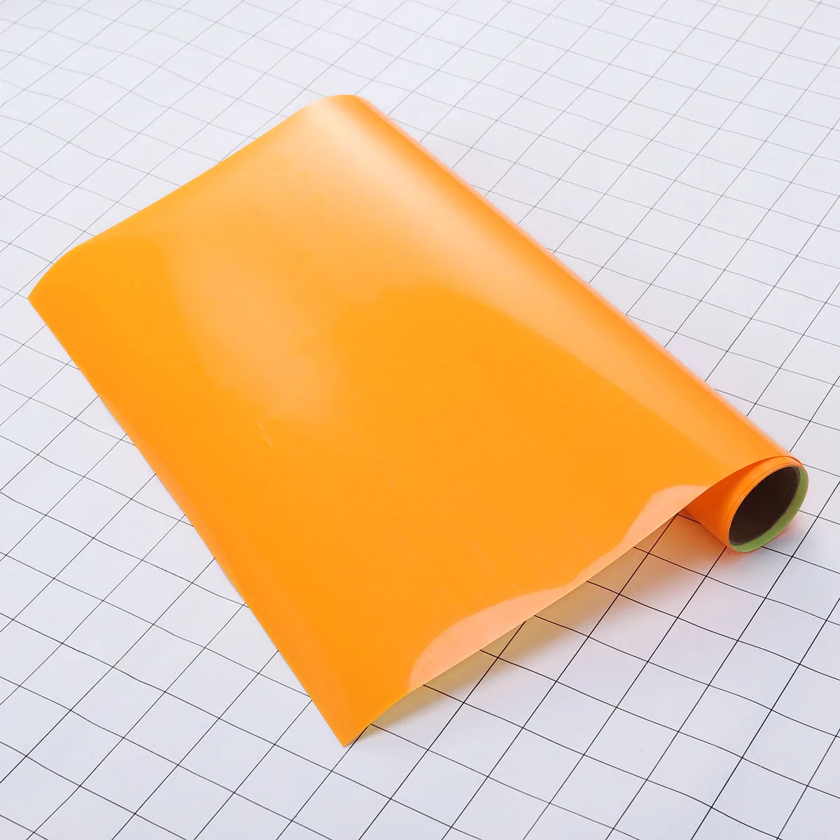 

PU Heat Transfer Vinyl Roll Gloss HTV Vinyl Film for T-Shirts Sports Clothing Other Garments and Fabrics (Fluorescent Orange)