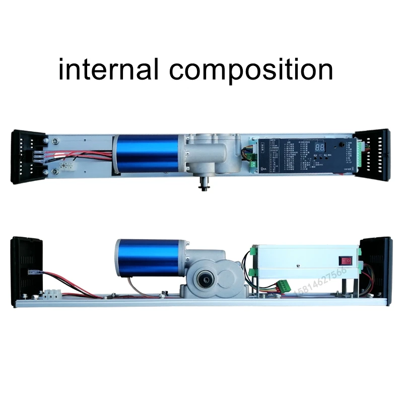 Imagem -04 - Abridor Elétrico Automático da Porta Unidade do Abridor Balanço 90 Graus Movimento