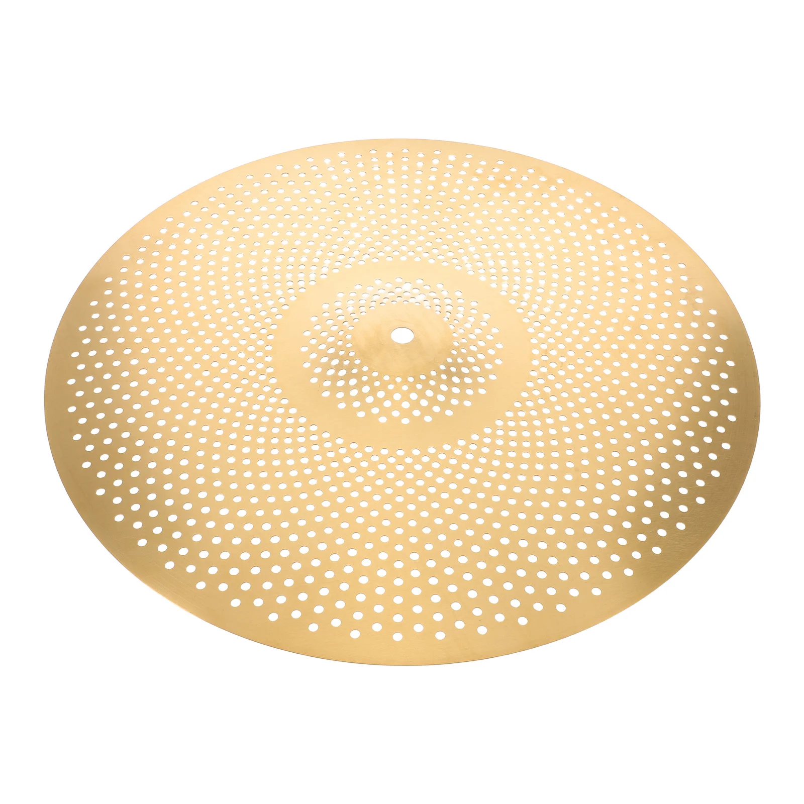 

16 Inch Noise Reduction Cymbals for Drum Practice Mute Pads with Realistic Stick Response Quiet Low Volume Percussion