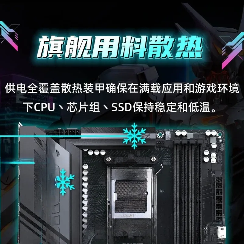 B850 AORI ELITE WIFI7 Tablero Principal DDR5 para CPU AMD AM5 7900