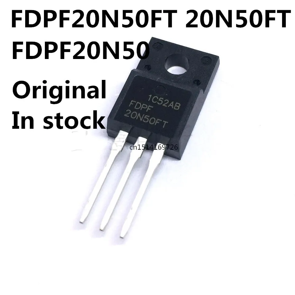 Original new 5pcs/ FDPF20N50FT 20N50FT FDPF20N50 20A500V TO-220F