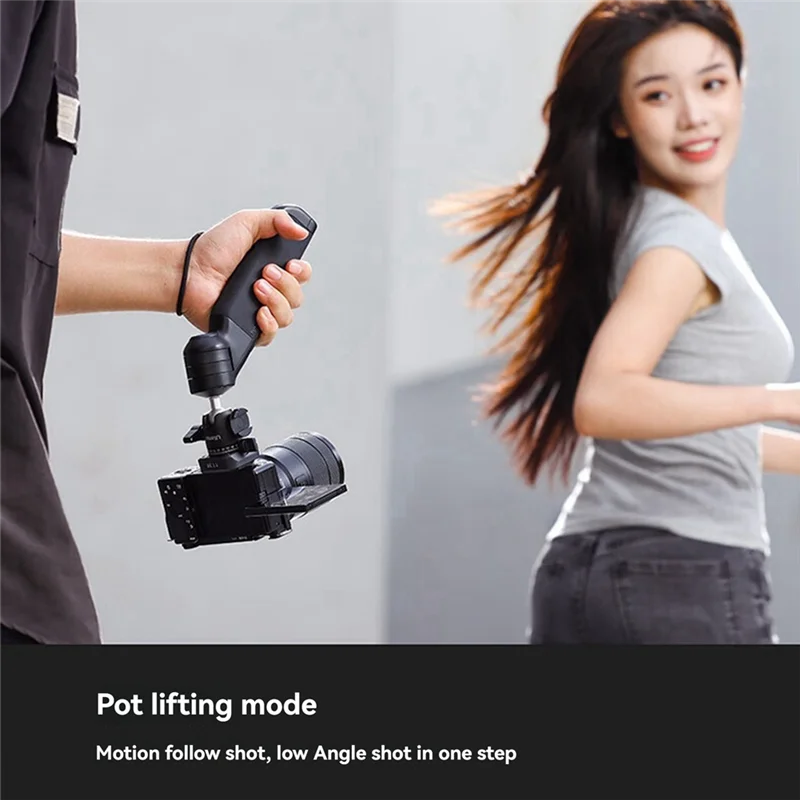 ABKI-Ulanzi TT38 Quick Release Tripod 360° Ball Head Cold Shoe Mount Ideal For Camping, Street Photography Livestreaming