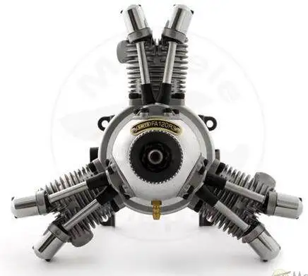 

SAITO FA-120R3 four-stroke engine 20cc fixed-wing aircraft three-cylinder star-shaped engine