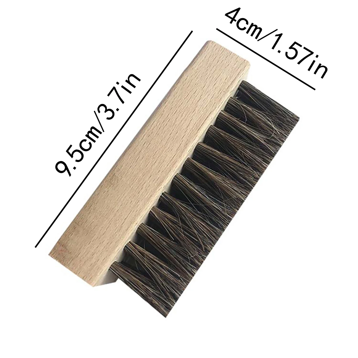 New Sports Shoe Cleaning Shoe Brush With Natural Wood Handle Small Shoe Brush Multifunctional Cleaning Tool Shoe Brush