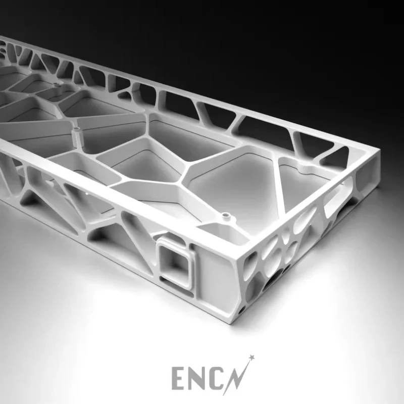 Funda para teclado Holy60/EN60/mad60, funda hueca de aluminio personalizada al 60% Wooting Hm66 Rakka Ios M6lite, carcasa para teclado DIY, Teclado para jugadores