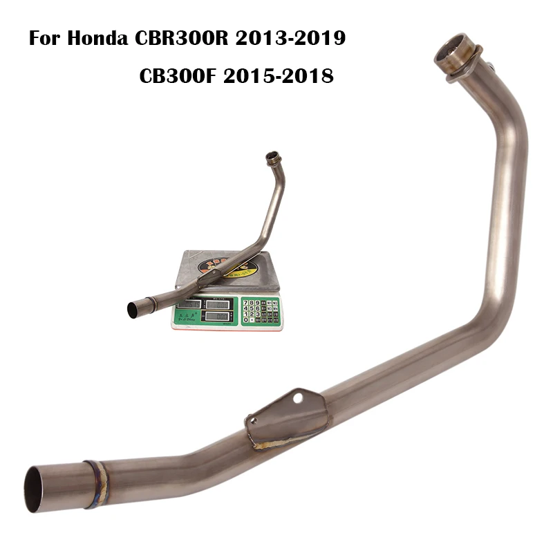 

Front Link Pip For Honda CBR300R 2013-2019 CB300F 2015-2018 Titanium Alloy Moto Exhaust Header Link Pipe Slip On Original Escape