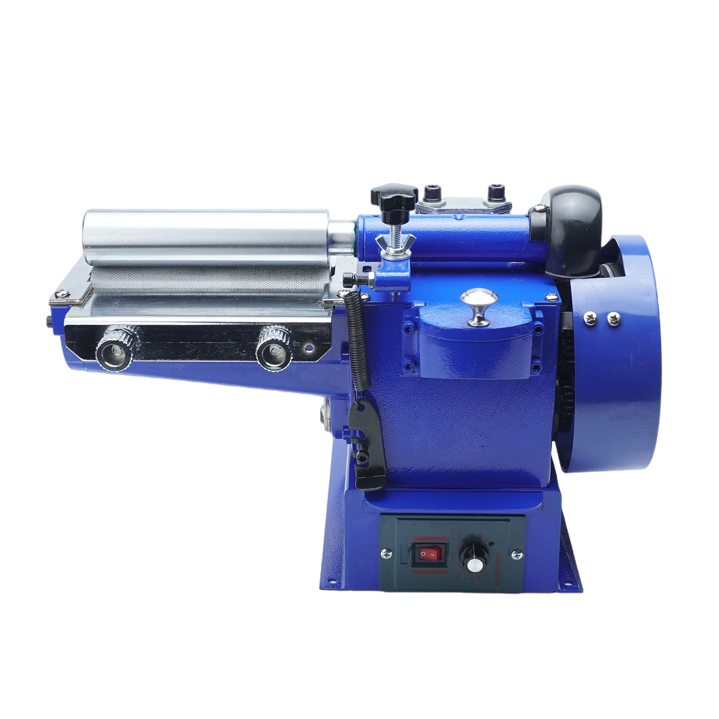 Speed regulation leather carton belt strap gluing machine gluing machine
