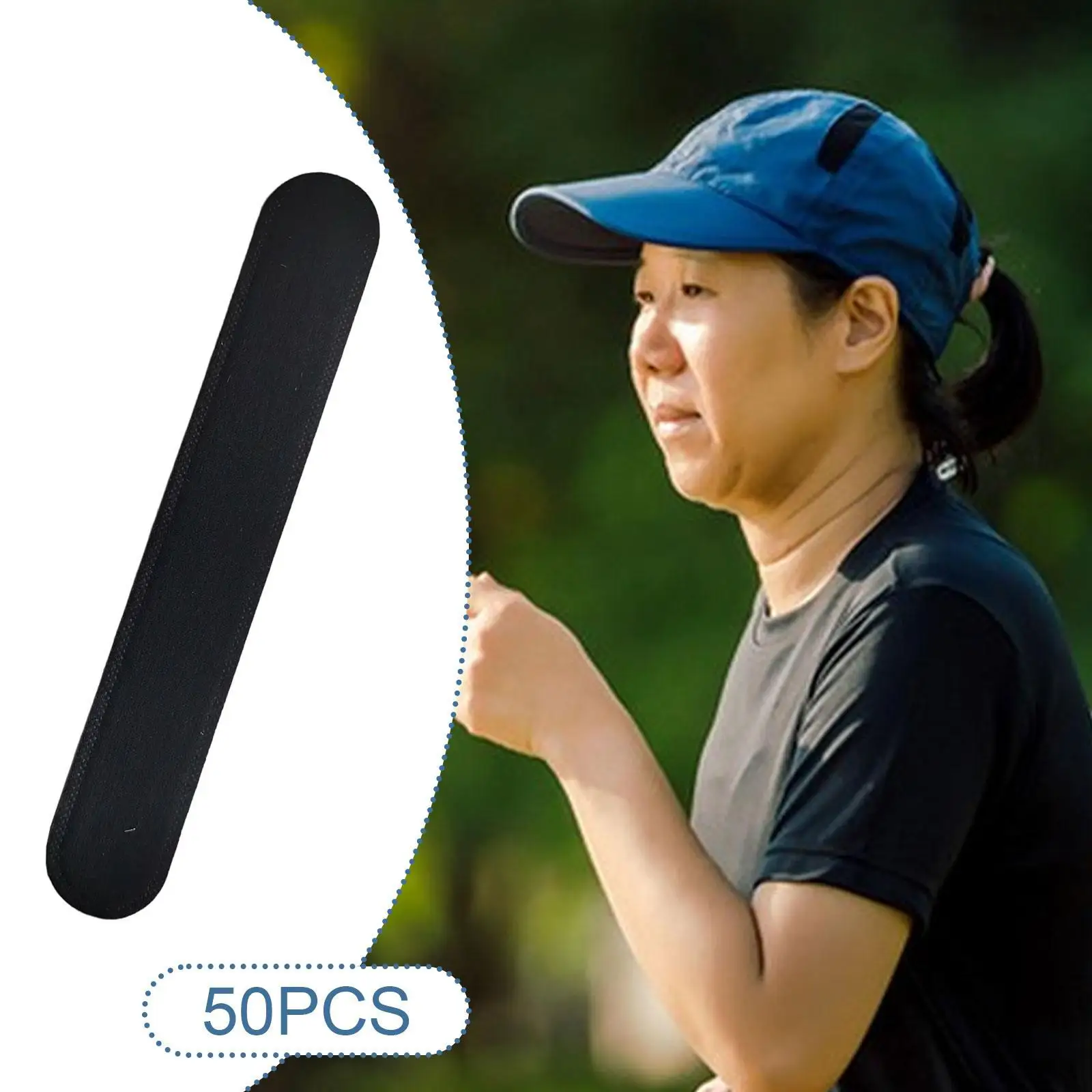 Hat Sweat Liner Non Woven for Hats and Collar Protector Cap Sweat Guard for Golfing Hard Hat Baseball Caps Sun Hats Outdoor view 5